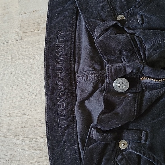 Citizens of Humanity gray velvet skinny leg pants size 27 - Picture 5 of 15